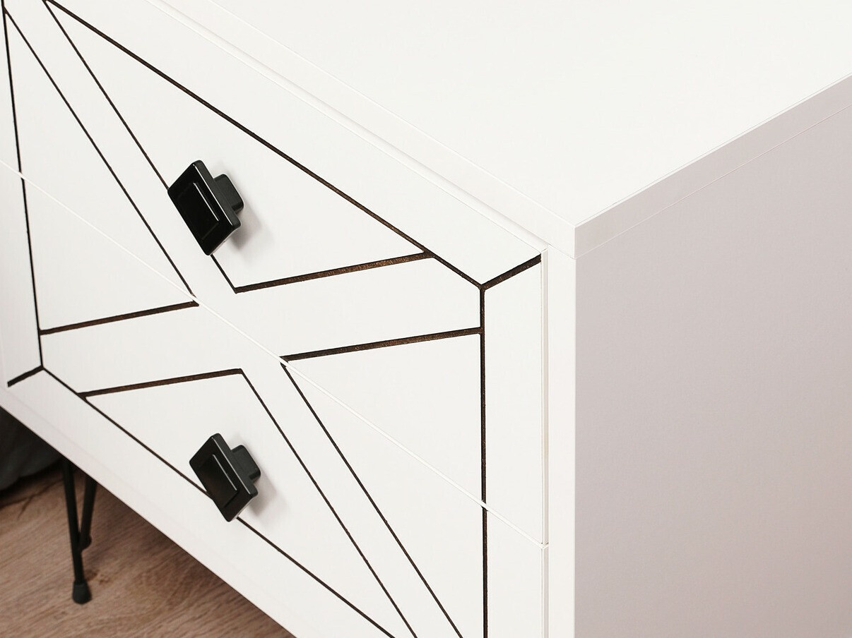 Mesilla de noche Kailua 376 (Blanco)