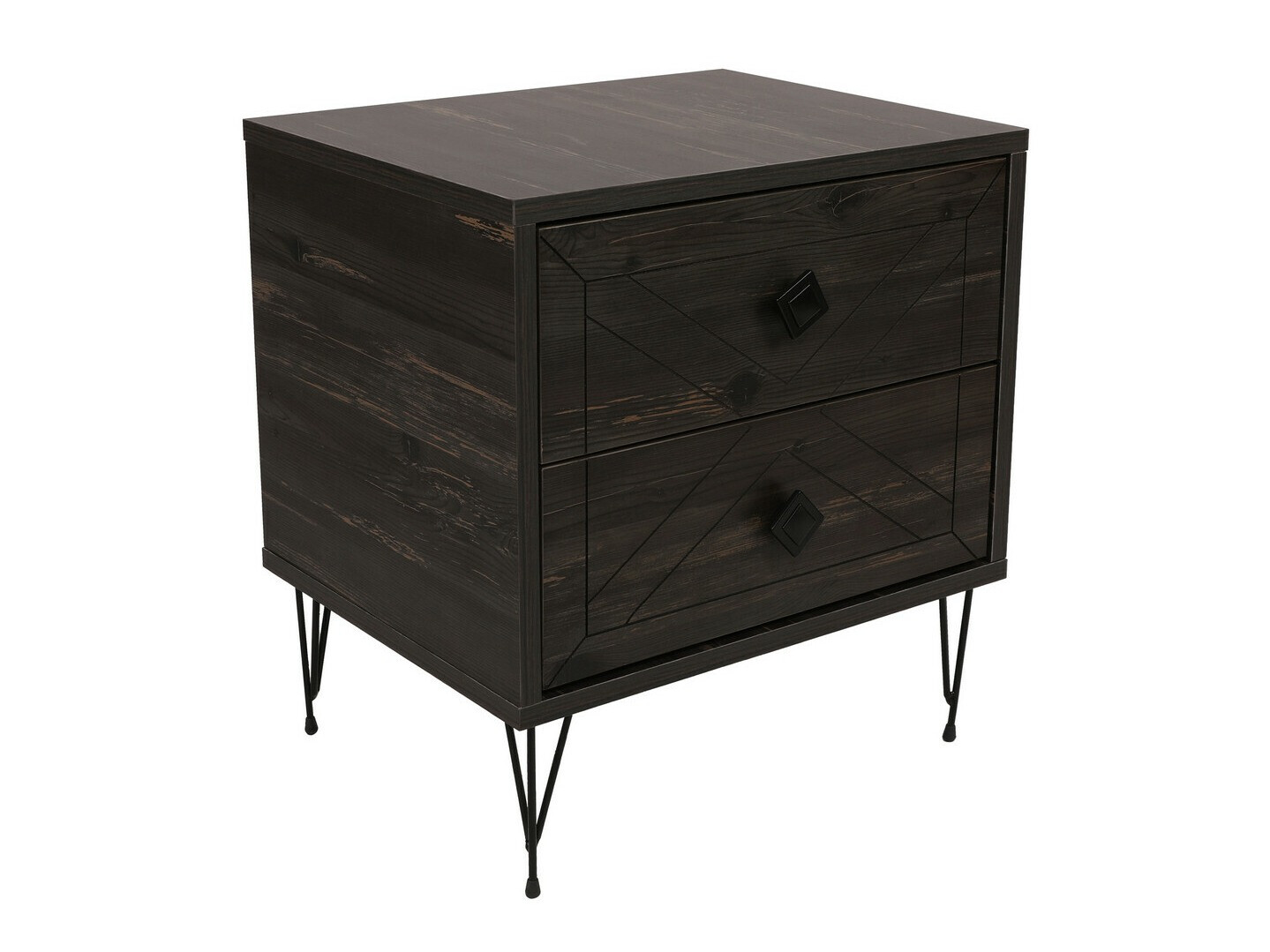 Mesilla de noche Kailua 376 (Marrón oscuro)