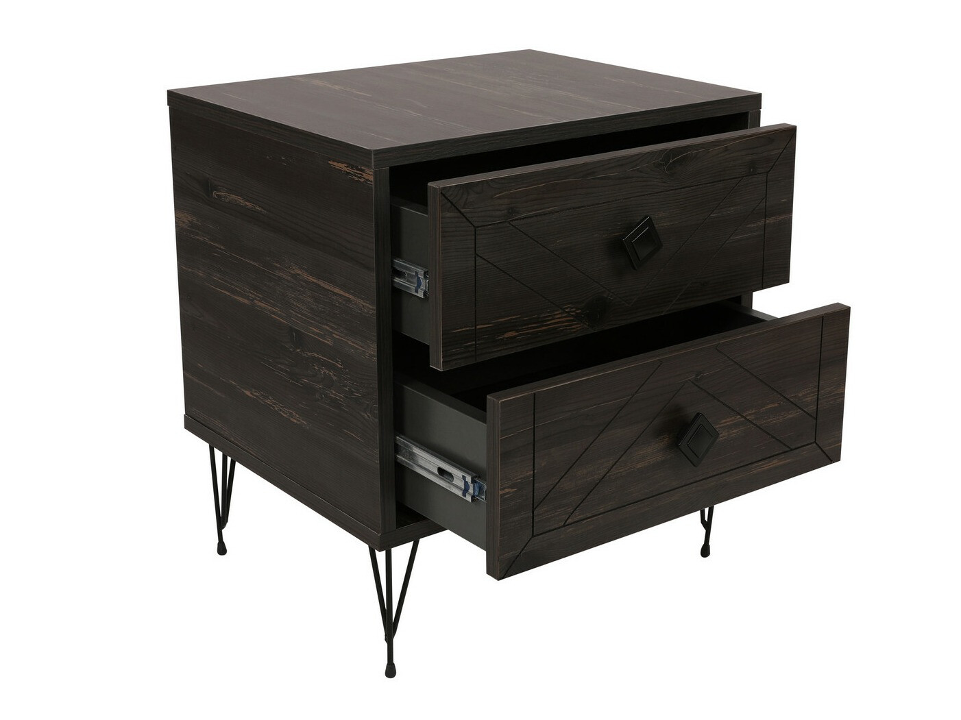 Mesilla de noche Kailua 376 (Marrón oscuro)