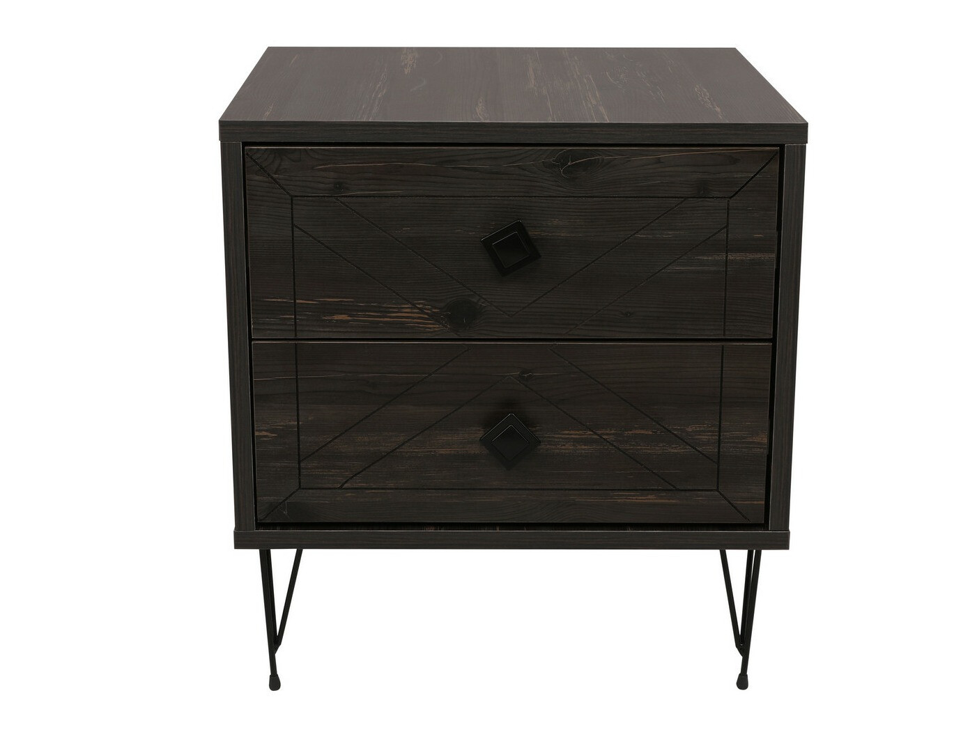 Mesilla de noche Kailua 376 (Marrón oscuro)