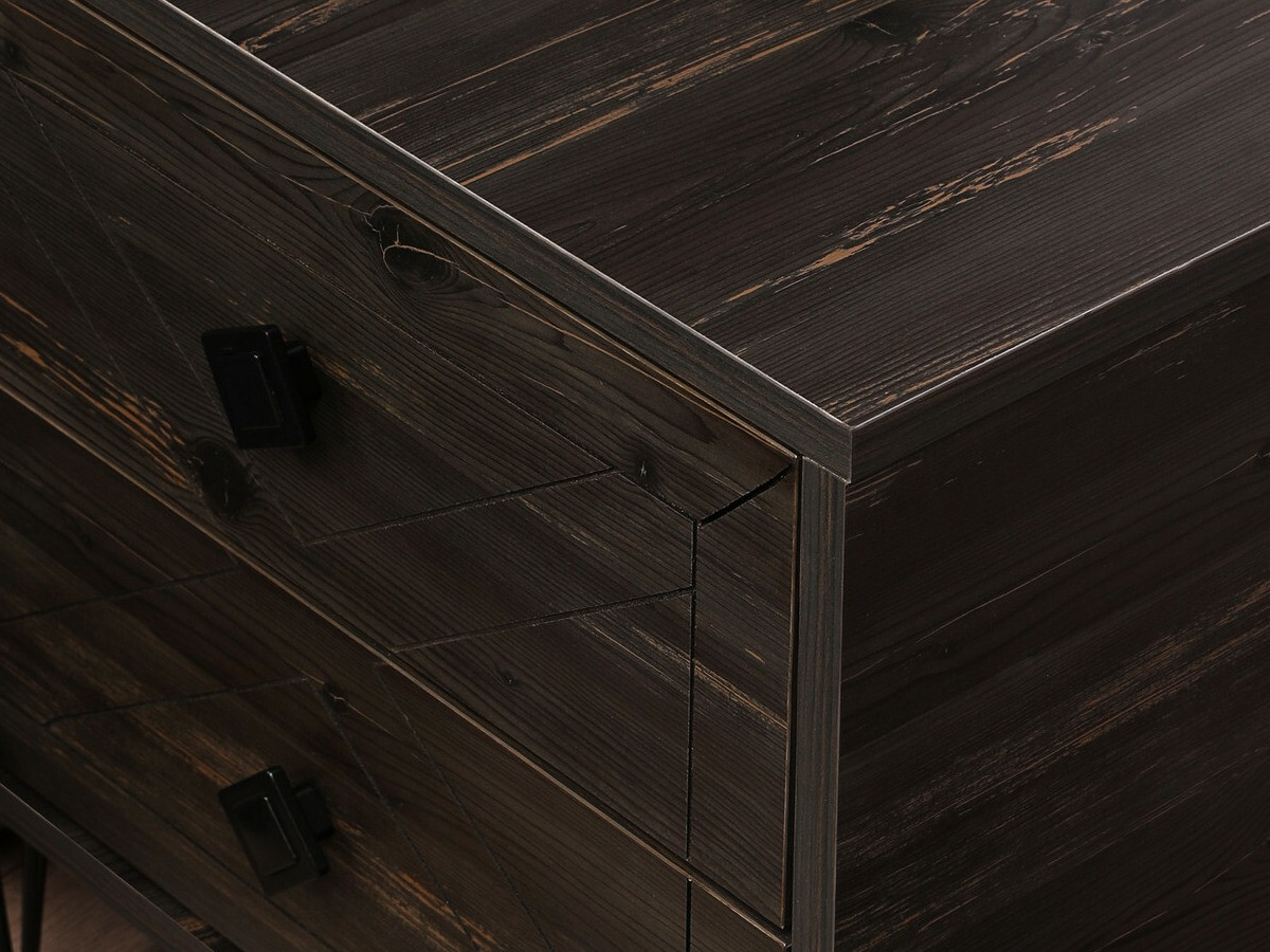 Mesilla de noche Kailua 376 (Marrón oscuro)