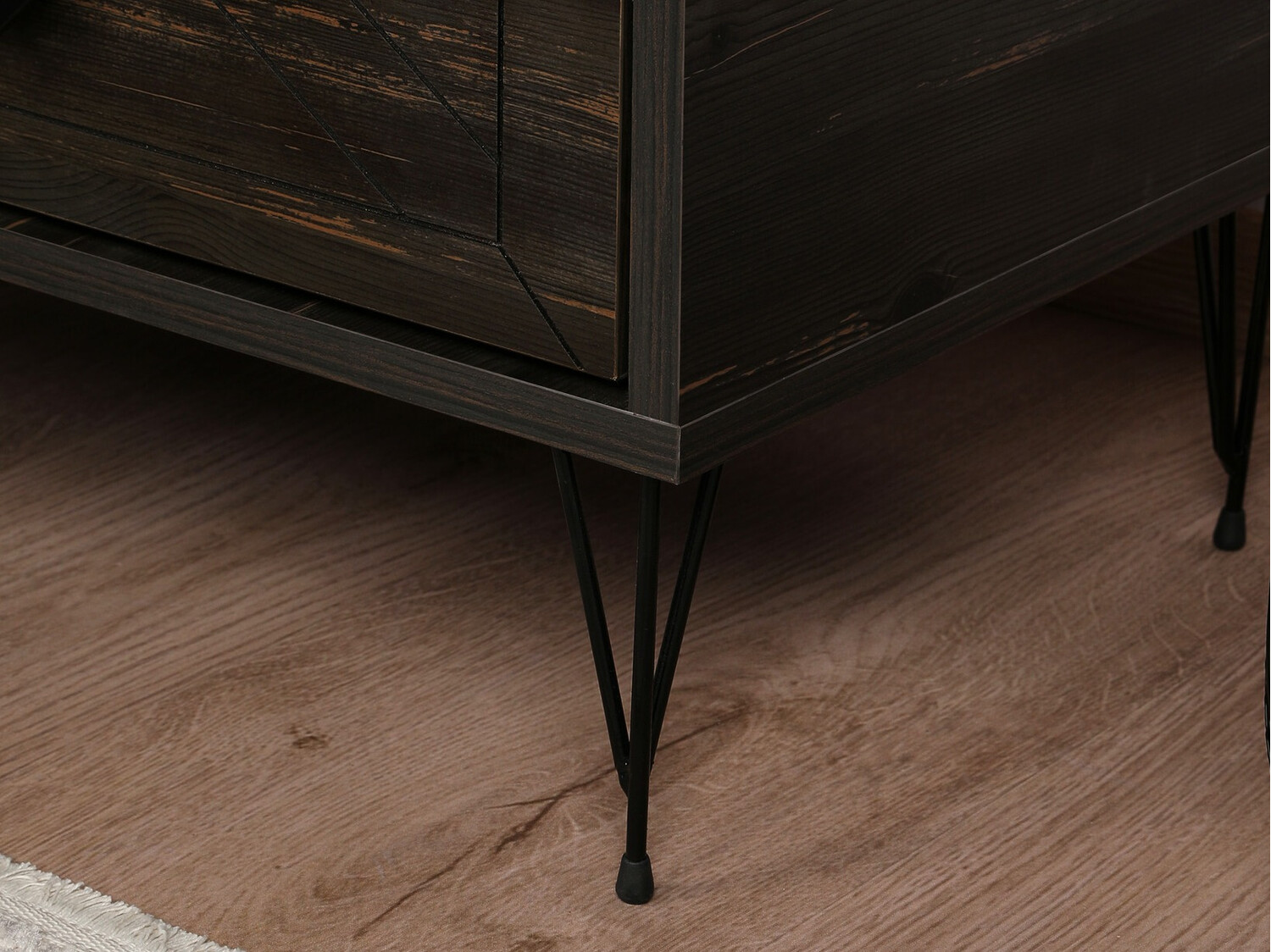 Mesilla de noche Kailua 376 (Marrón oscuro)