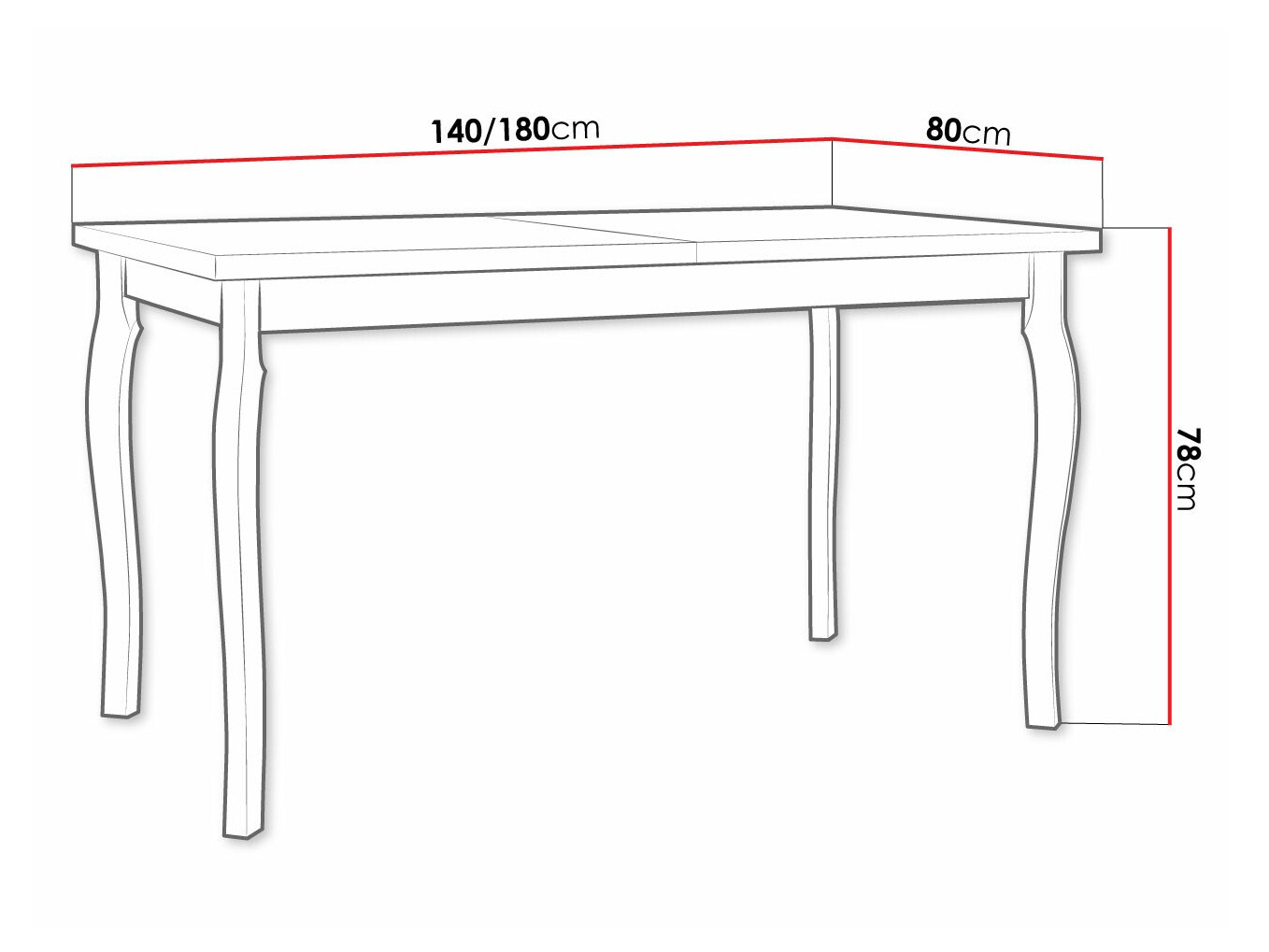 Mesa Victorville 331 (Roble Artisan)