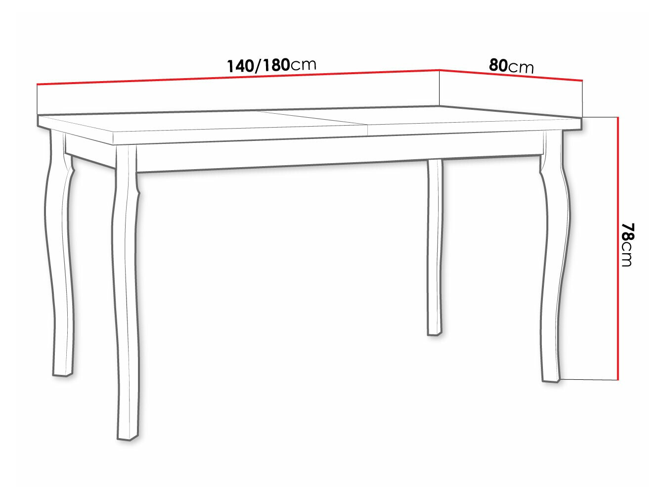 Mesa Victorville 331 (Roble Sonoma)