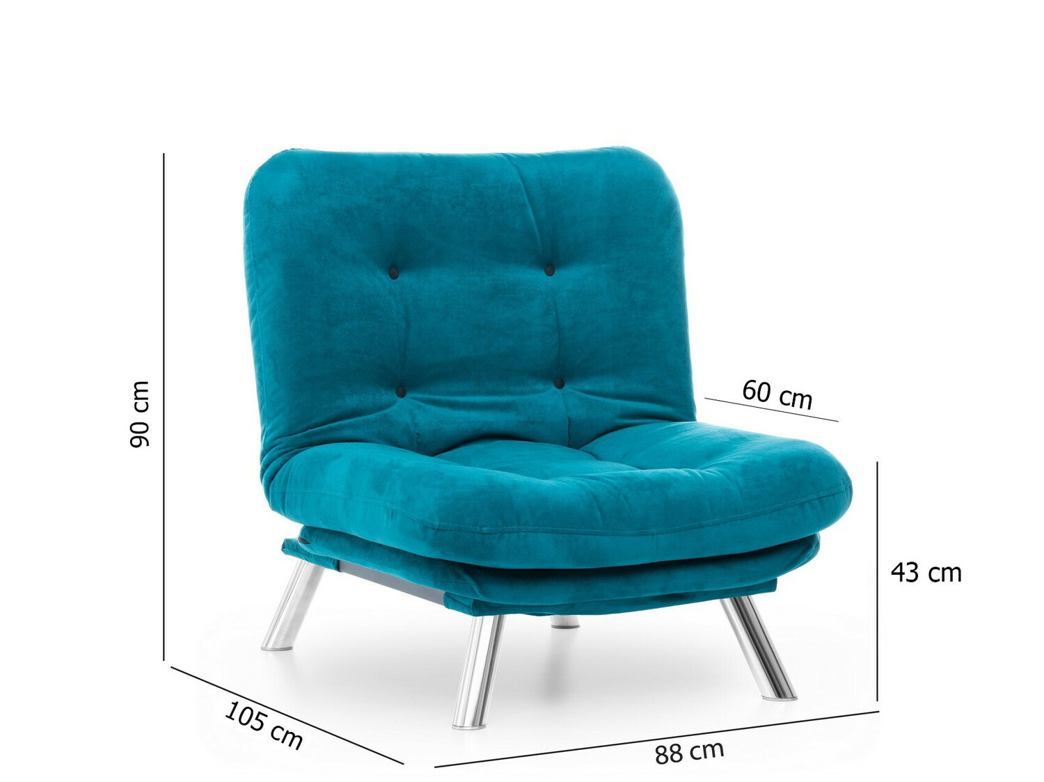 Sillón Altadena 216 (Turquesa oscuro)