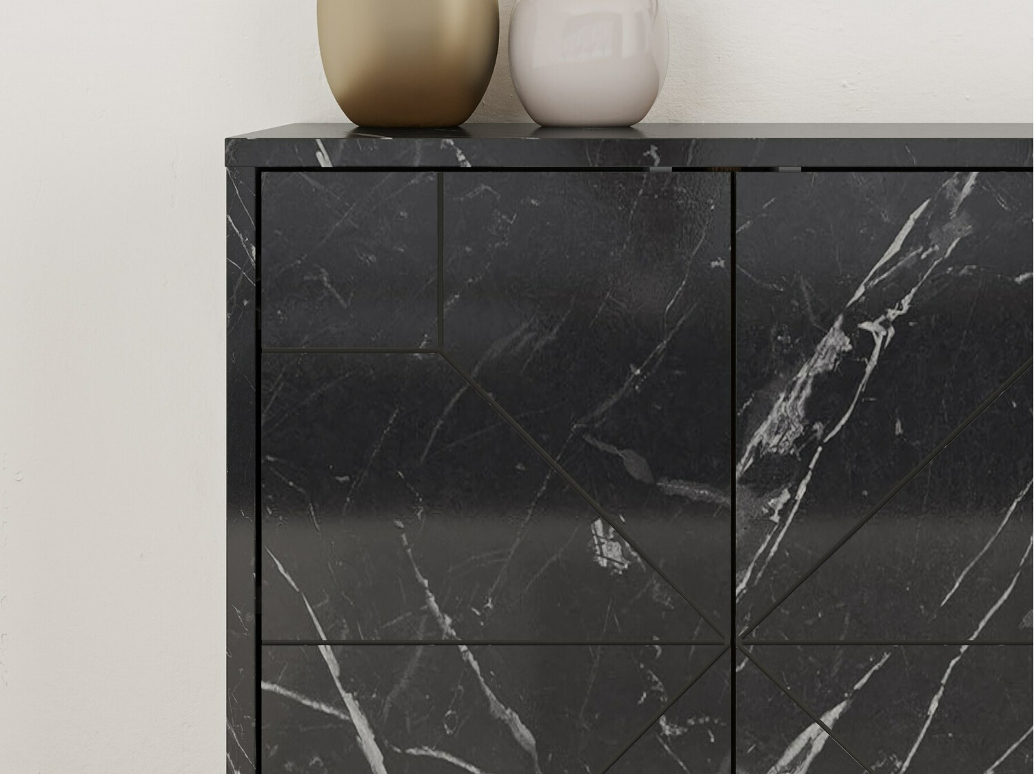 Aparador Kailua 416 (Mármol negro)