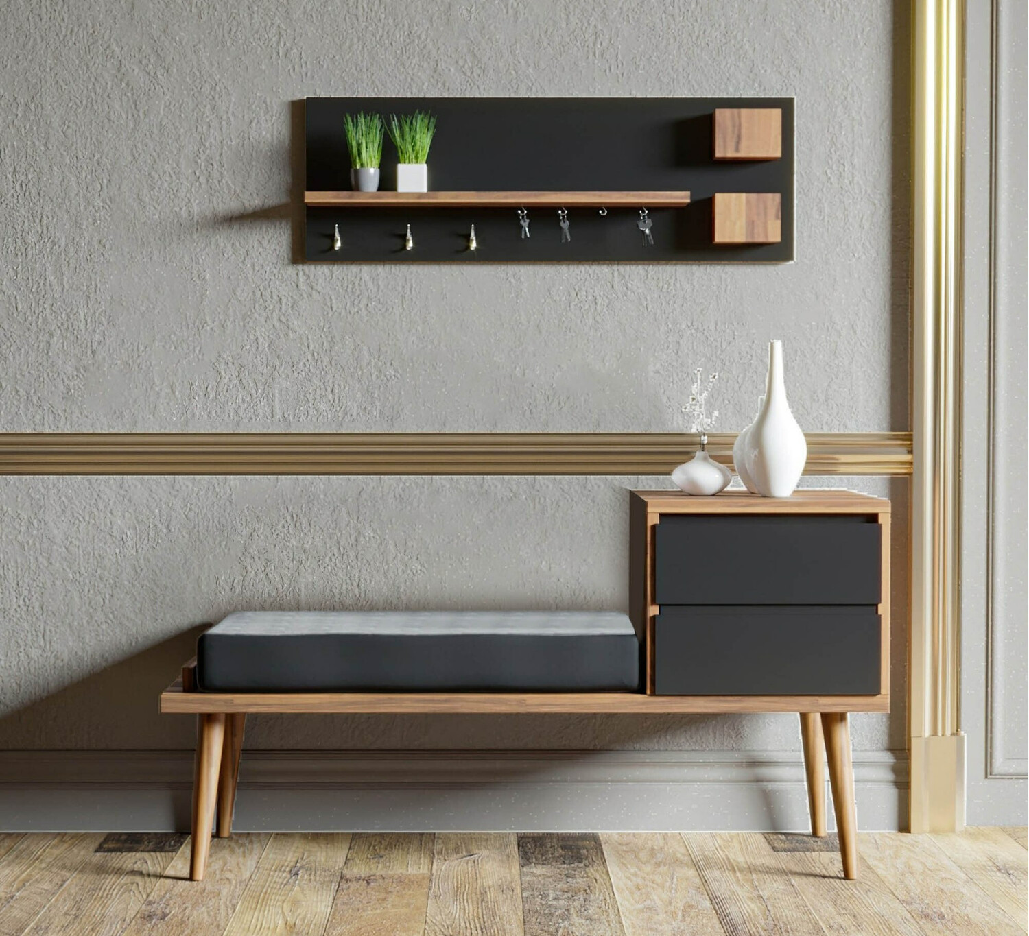 Conjunto para recibidor Kailua 516