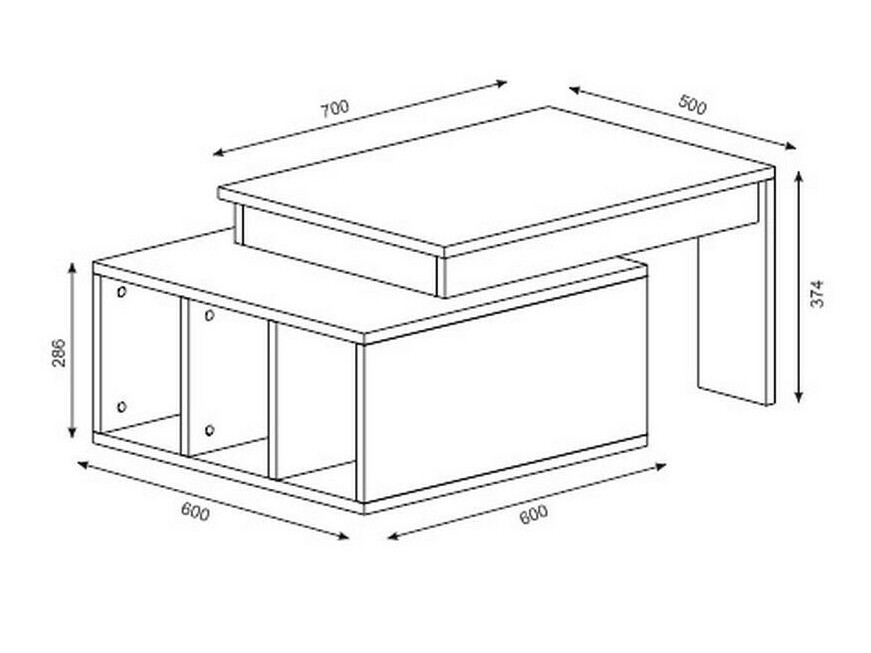 Mesa de centro Kailua 510