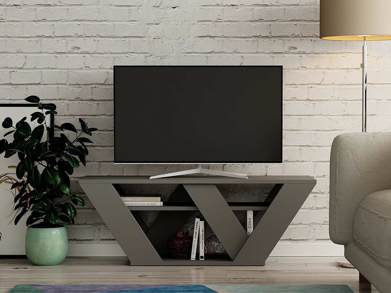 Mueble TV Kailua 457 (Antracita)