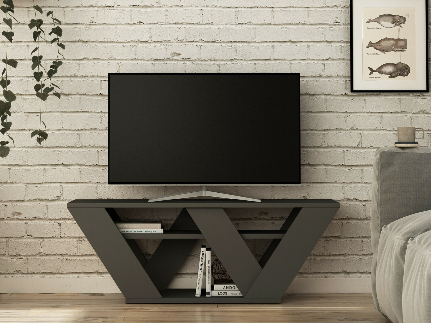 Mueble TV Kailua 457 (Antracita)