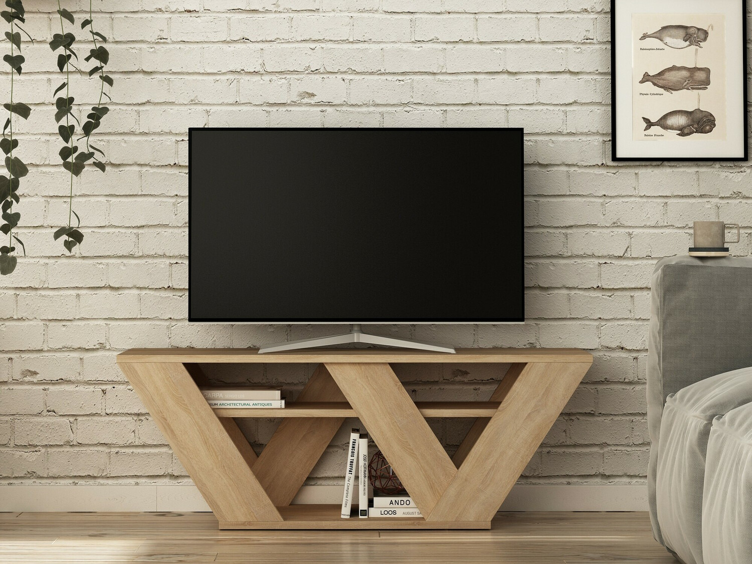 Mueble TV Kailua 457 (Roble)