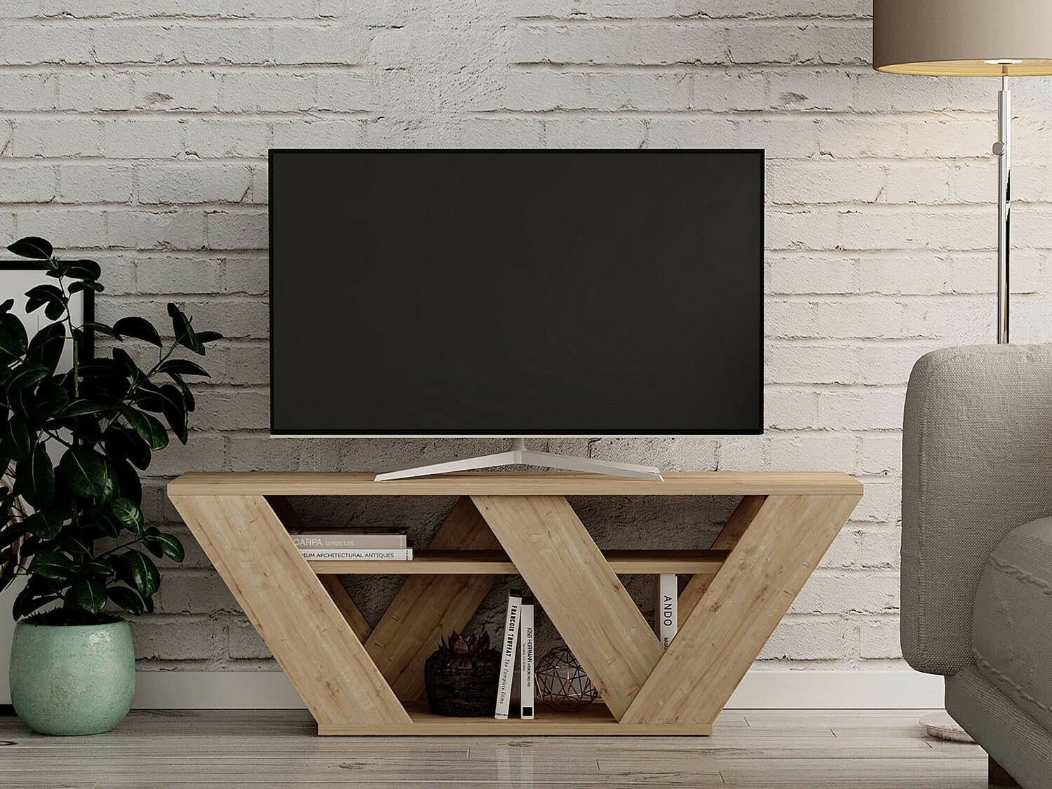 Mueble TV Kailua 457 (Roble)