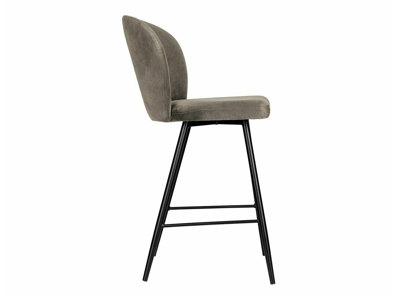 Silla de barra Jackson 101 (Negro + Magic Velvet 2209)