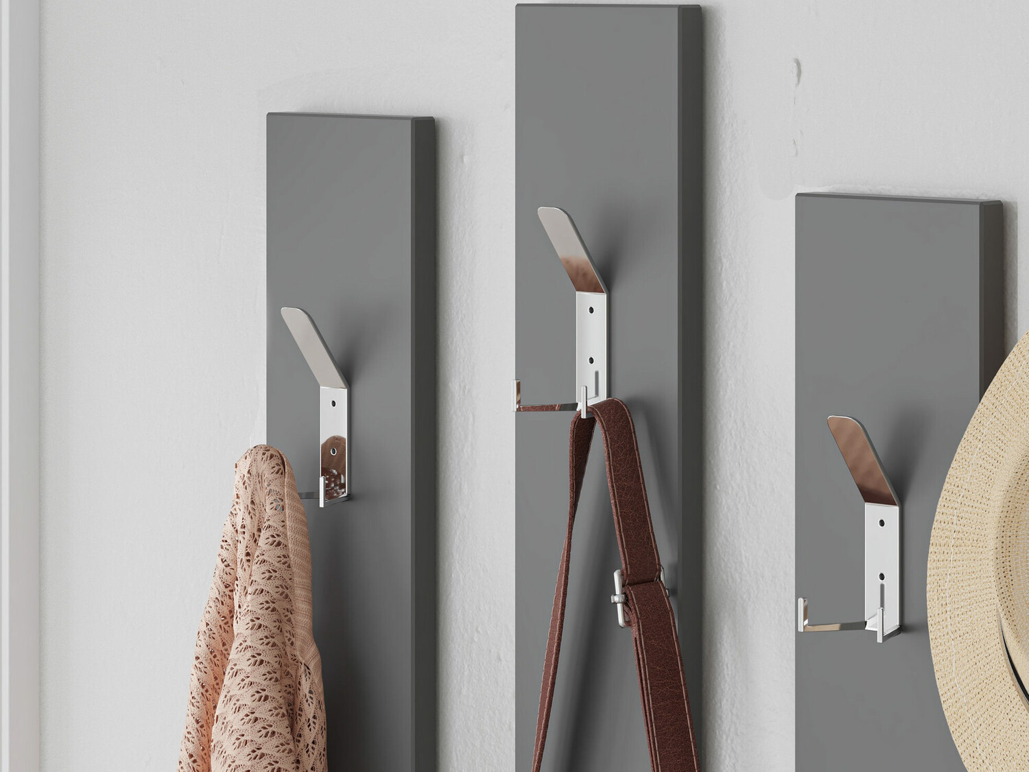 Conjunto de recibidor Kailua 502 (Antracita + Crema)