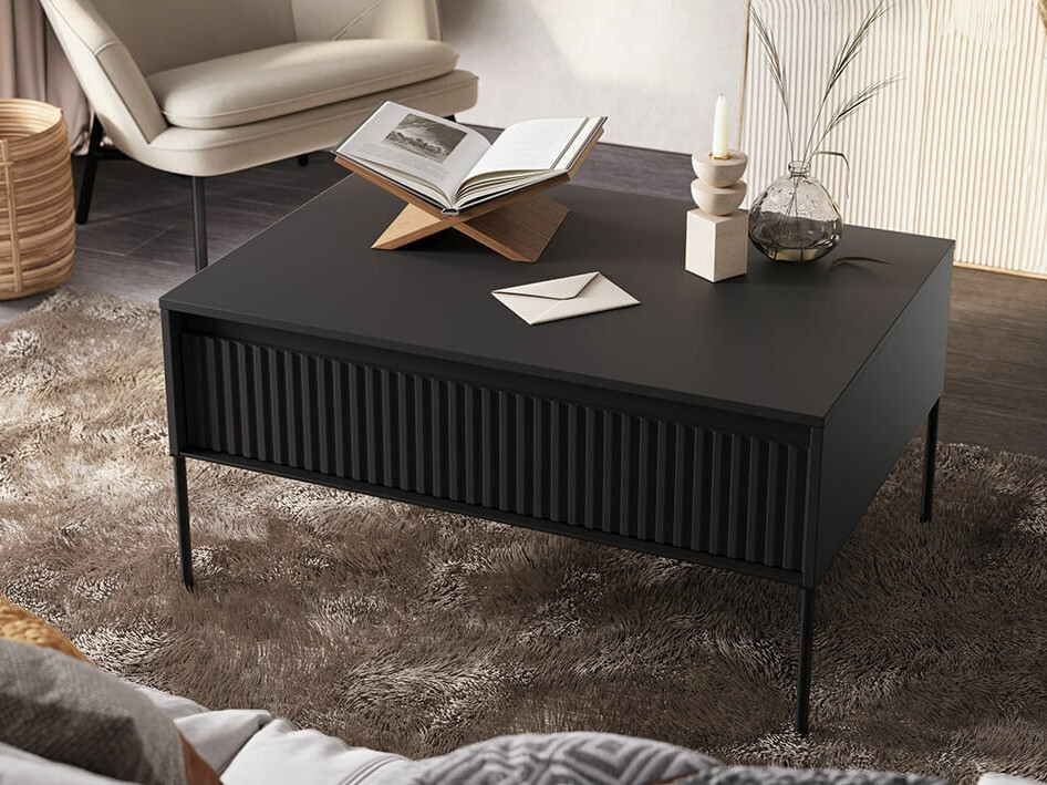 Mesa de centro Fernolu 110 (Negro)