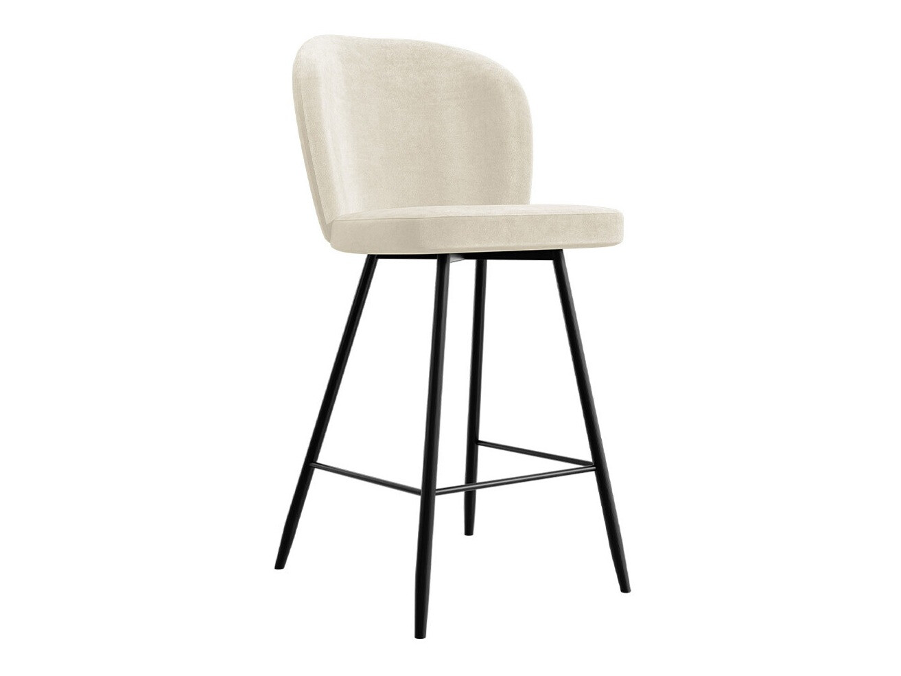 Silla de barra Jackson 101 (Negro + Magic Velvet 2250)