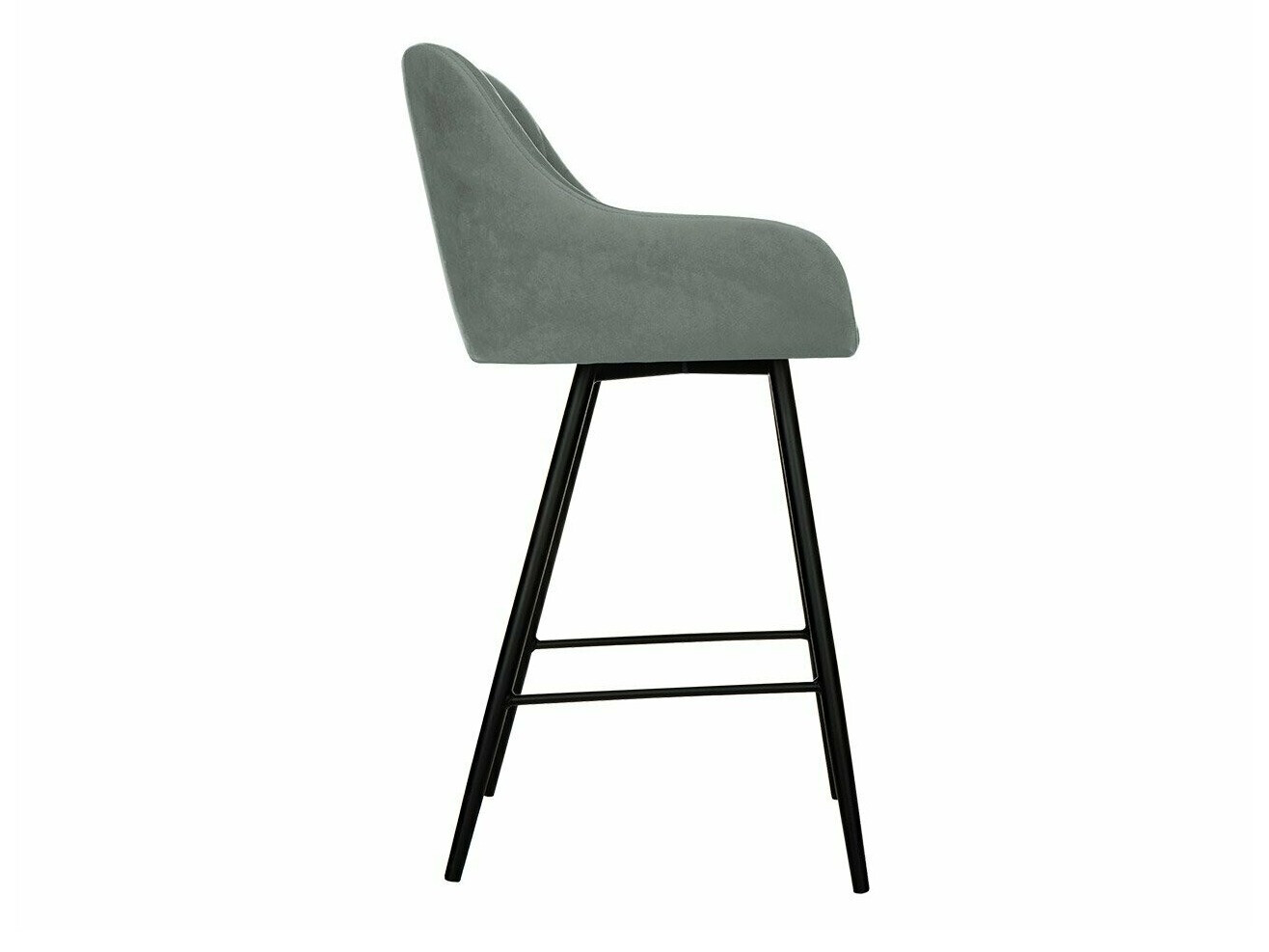 Silla de barra Jackson 102 (Negro + Magic Velvet 2217)