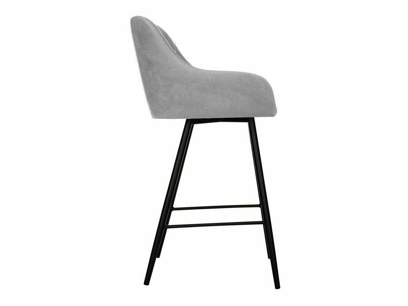 Silla de barra Jackson 102 (Negro + Magic Velvet 2240)