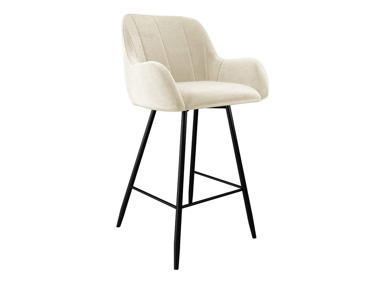 Silla de barra Jackson 102 (Negro + Magic Velvet 2250)