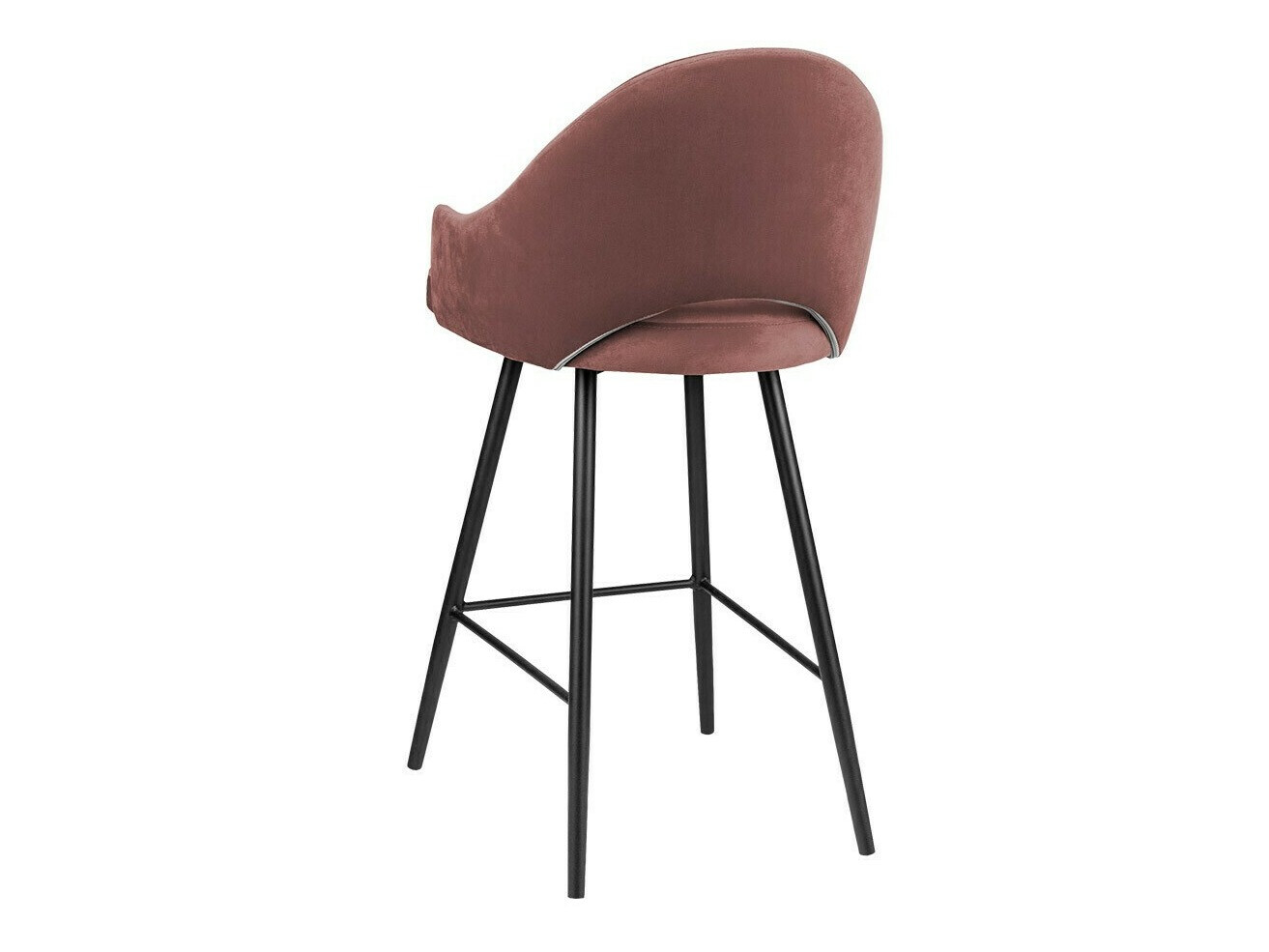 Silla de barra Jackson 103 (Negro + Magic Velvet 2258)