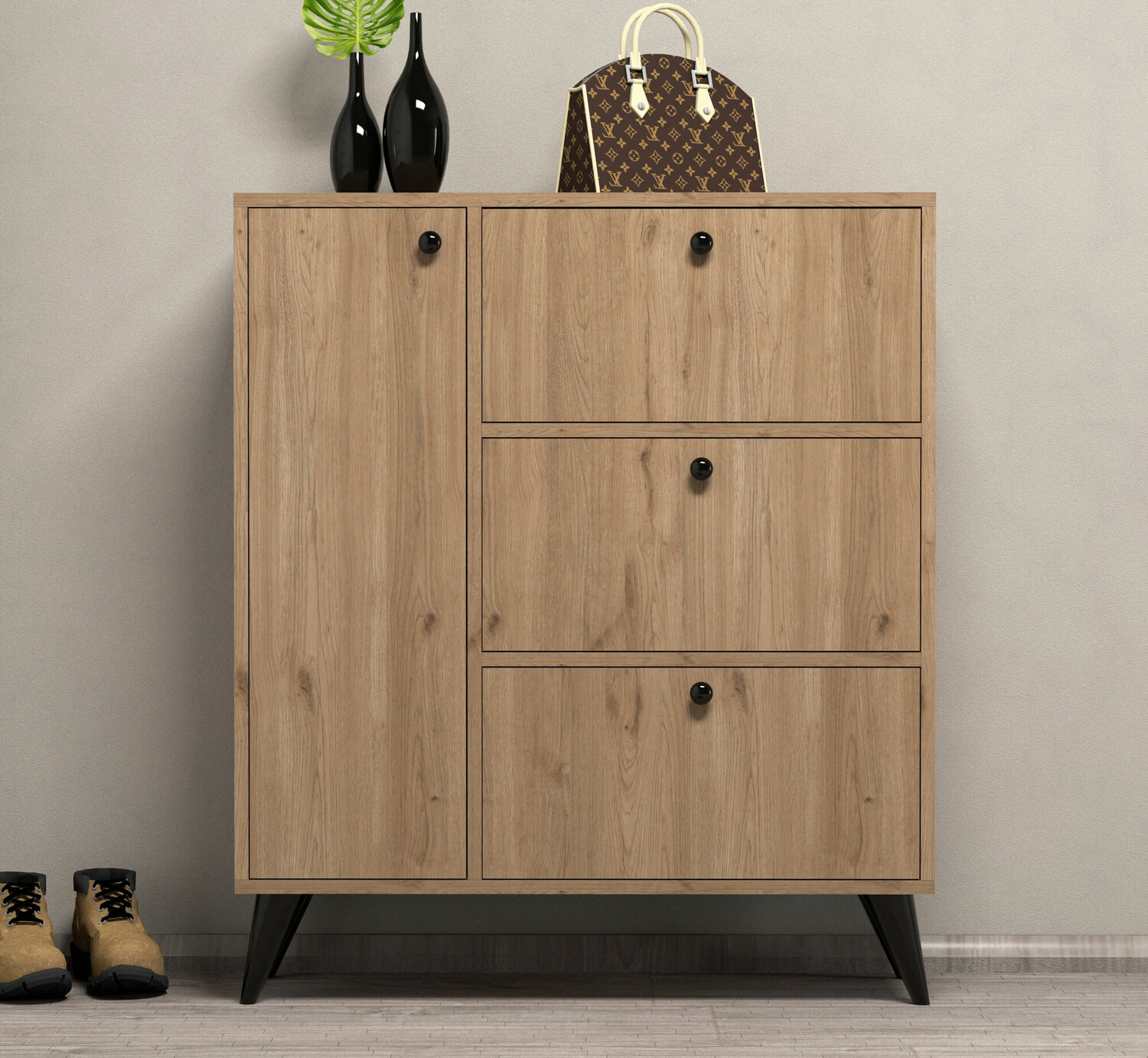 Estante para zapatos Kailua 540 (Roble)