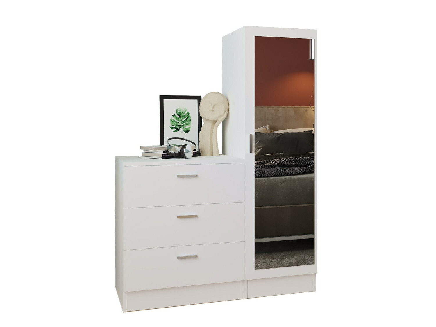 Conjunto para recibidor Kailua 558 (Blanco)