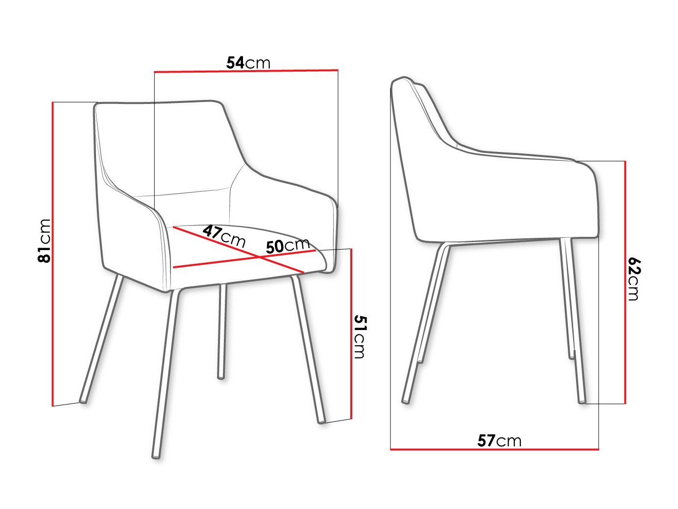 Silla Jackson 109 (Magic Velvet 2209)