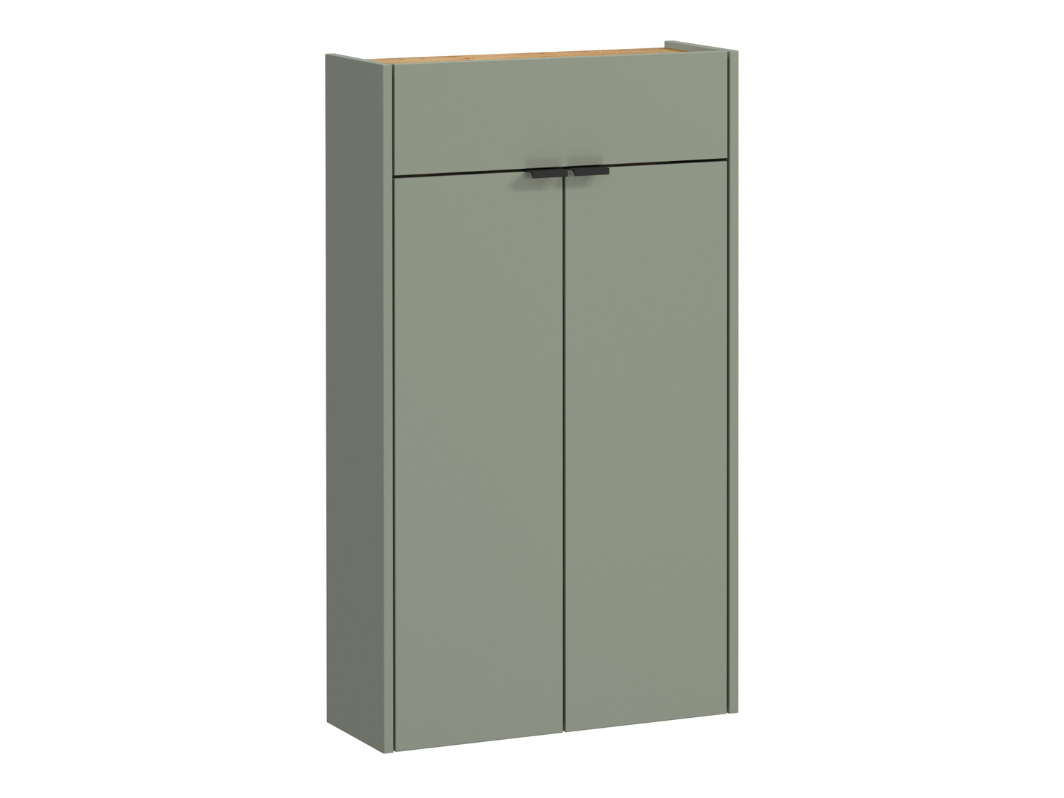 Conjunto para recibidor Cirsale 105 (Verde polvoriento + Navarra roble)