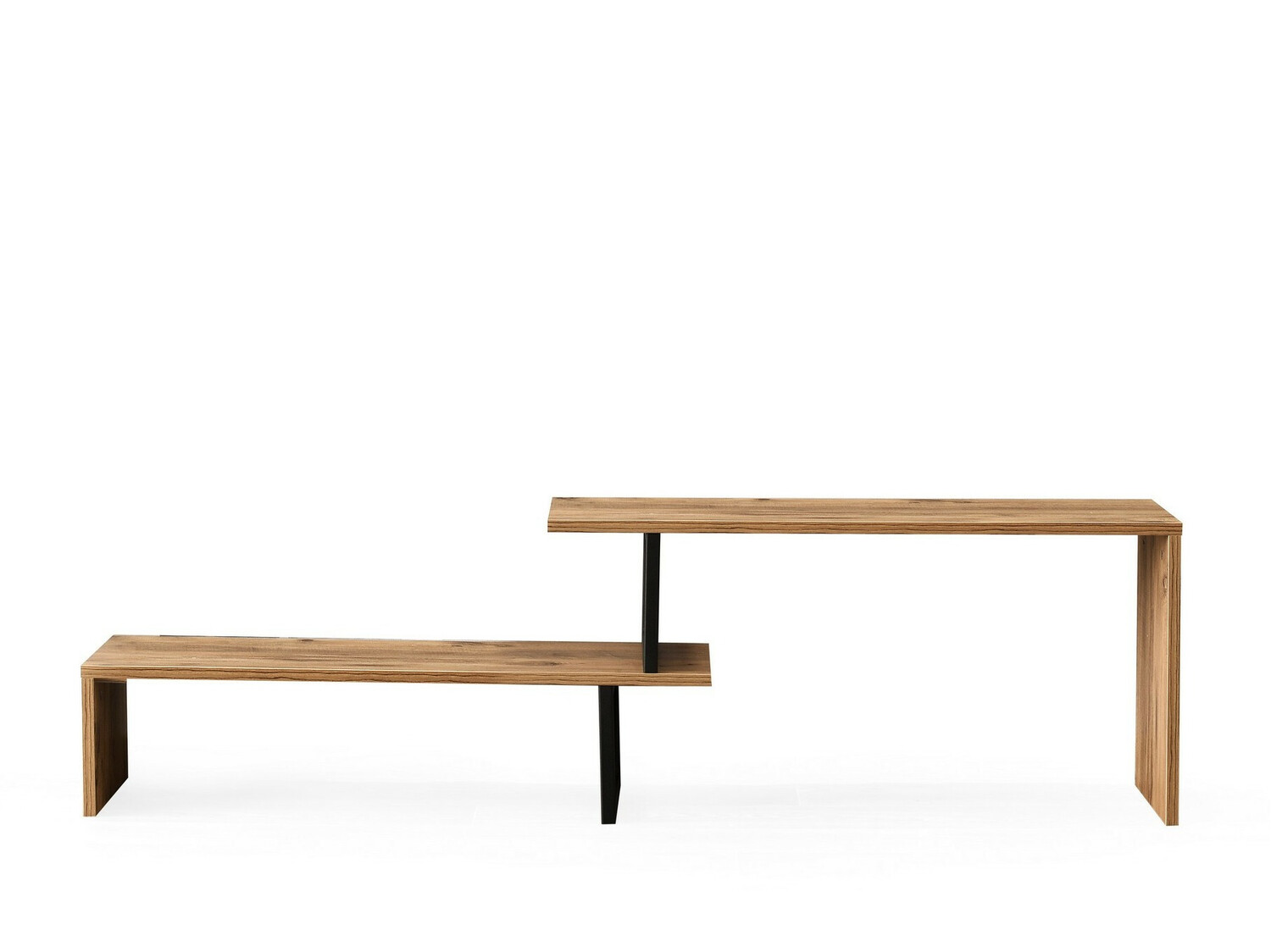 Mueble TV Kailua 596 (Pino + Negro)