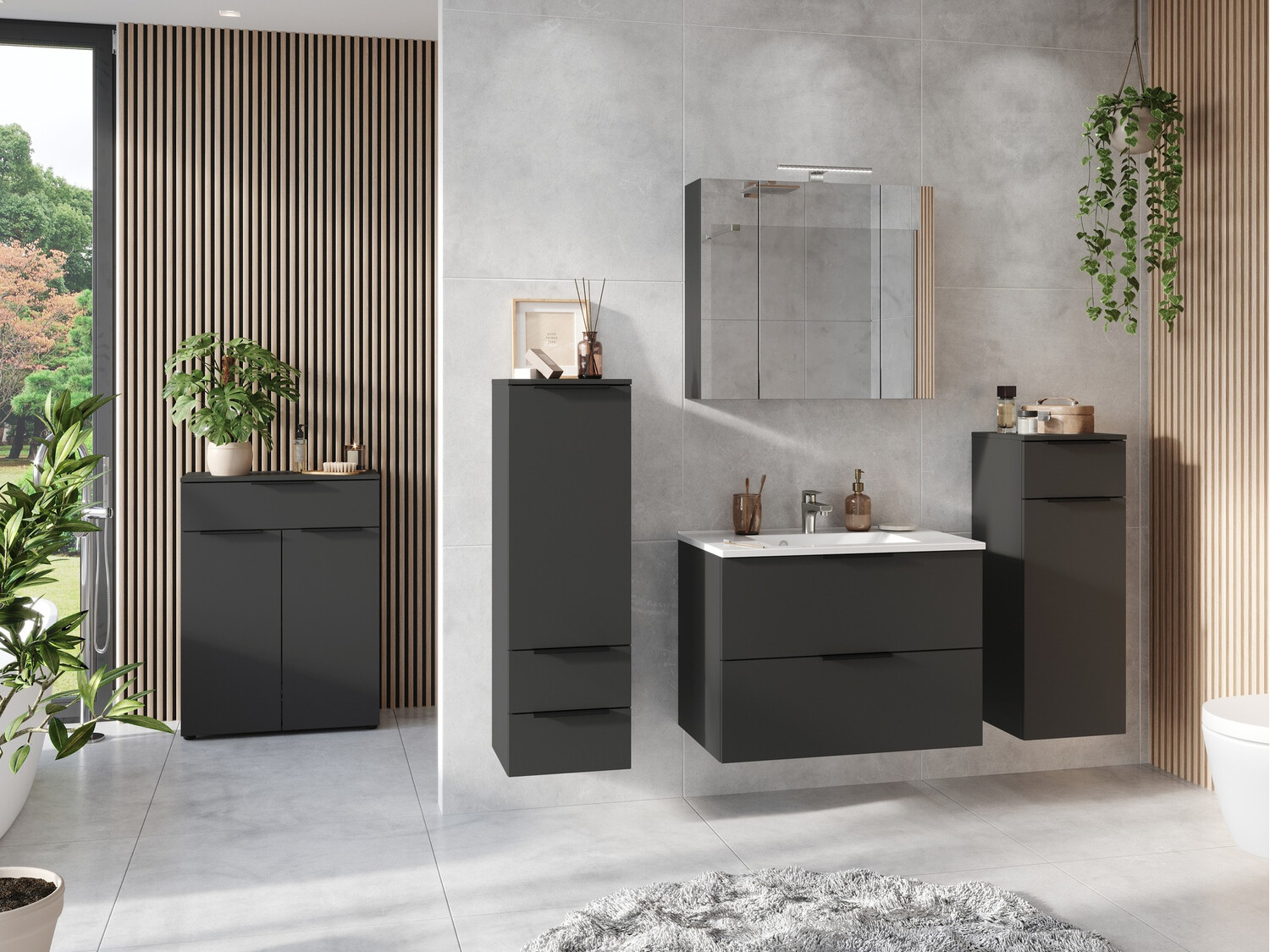 Armario colgante para baño Temeli 103