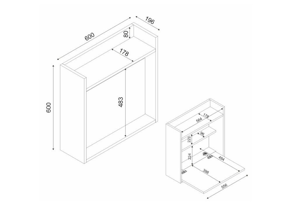 Mesa de oficina Kailua 612