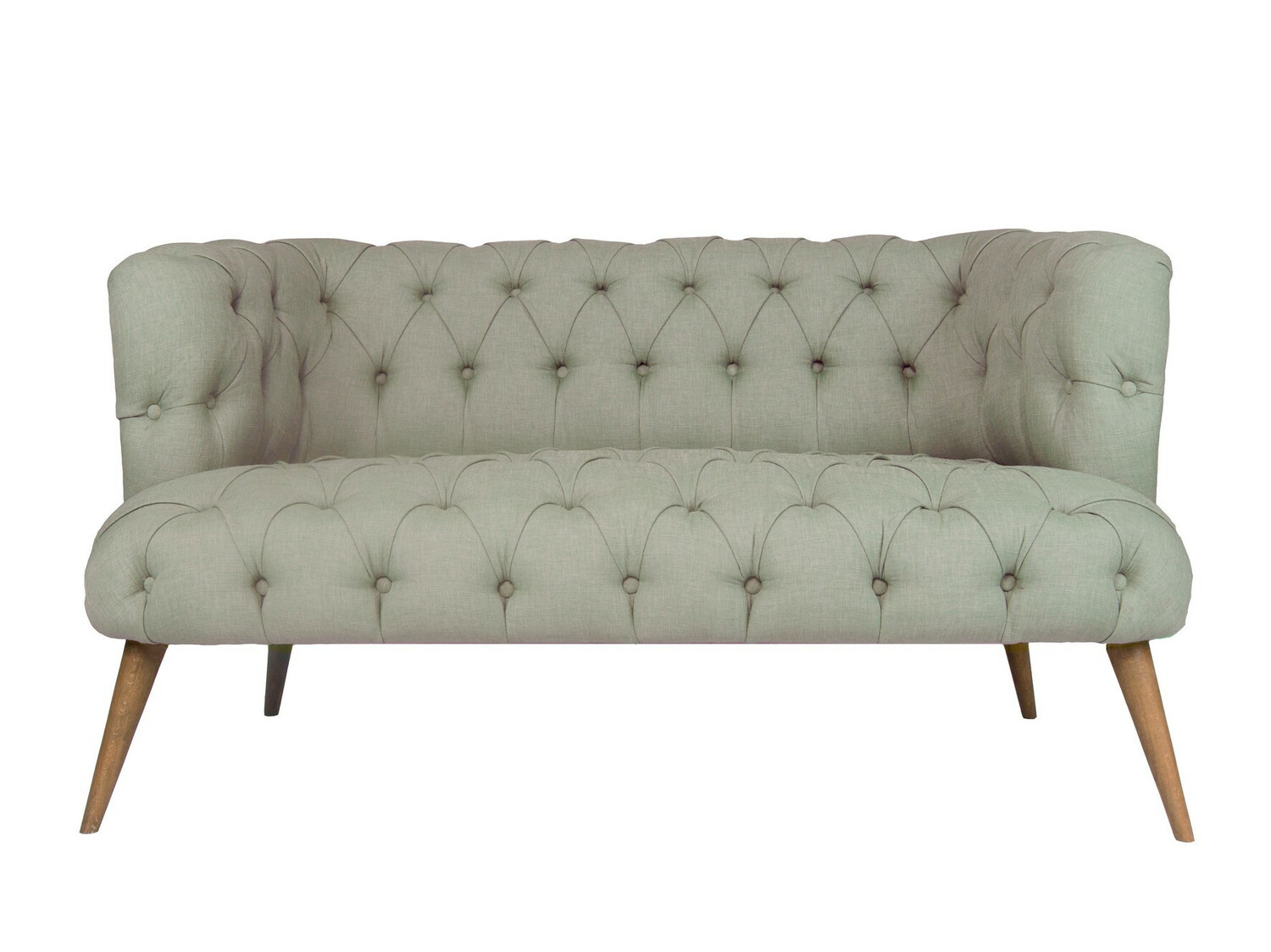 Sofá chesterfield Altadena 249 (Gris claro)