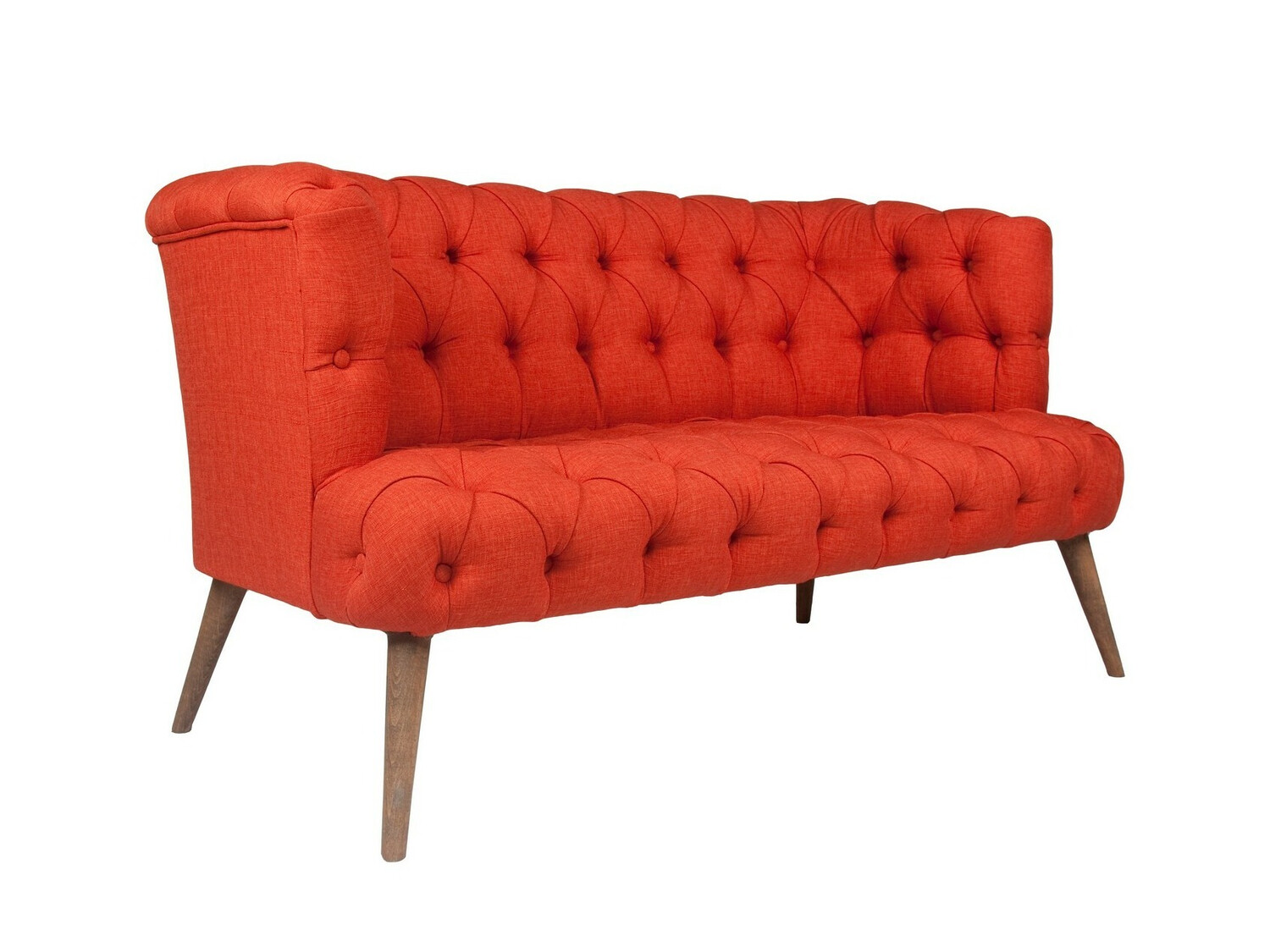 Sofá chesterfield Altadena 249 (Rojo)