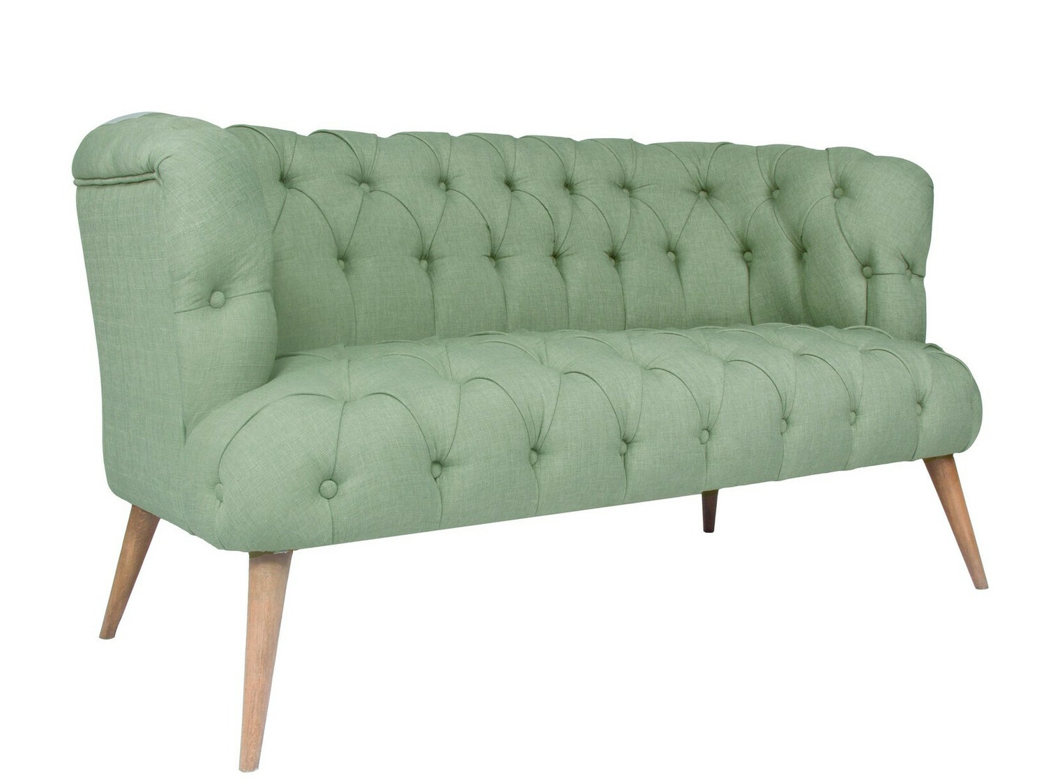 Sofá chesterfield Altadena 249 (Verde claro)