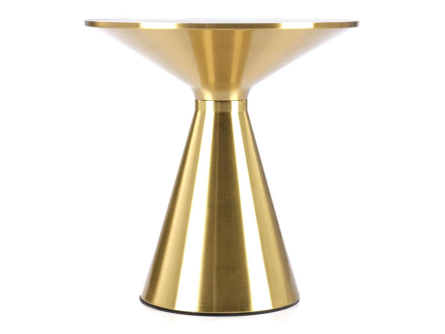 Mesa de centro Houston 1553 (Dorado + Mármol blanco)