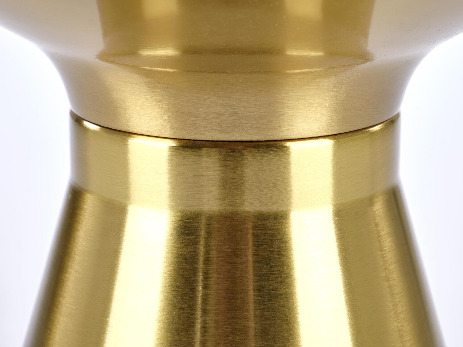 Mesa de centro Houston 1553 (Dorado + Mármol blanco)