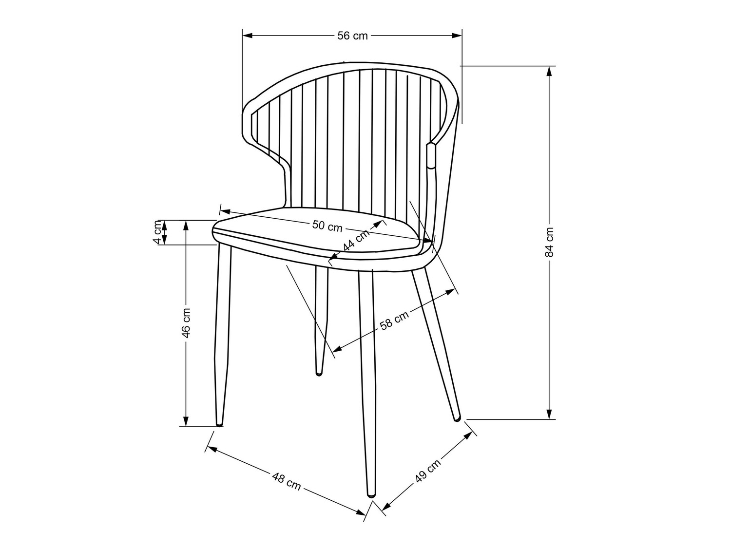 Silla Houston 1550 (Amarillo)