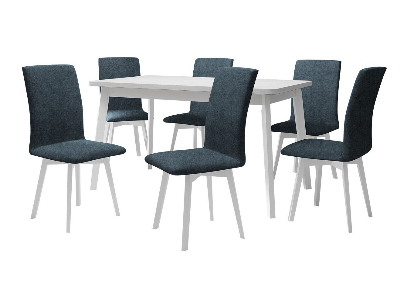 Conjunto de comedor Victorville 335 (Blanco)