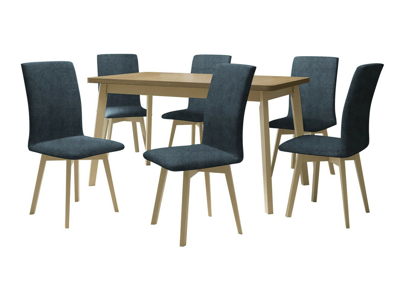 Conjunto de comedor Victorville 335 (Roble Sonoma)