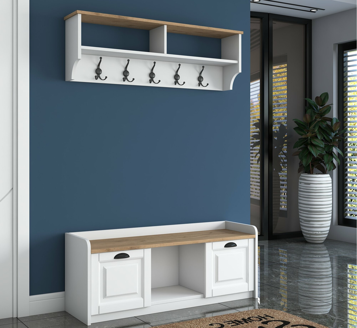 Conjunto de recibidor Kailua 683