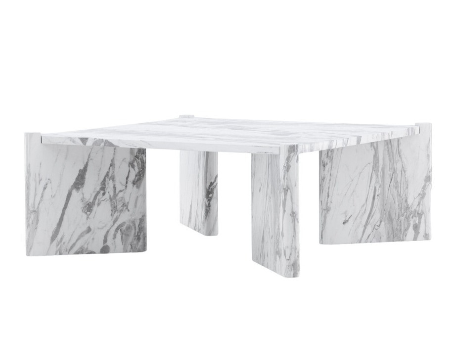 Mesa de centro Dallas 4198 (Mármol blanco)