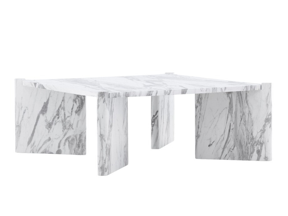 Mesa de centro Dallas 4198 (Mármol blanco)
