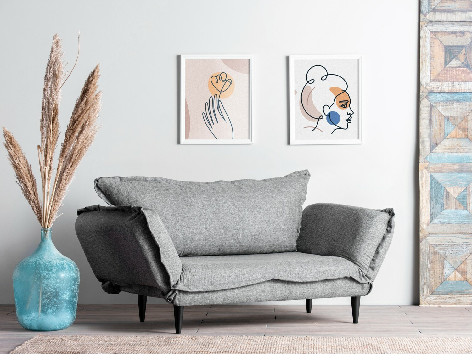 Sofá Altadena 264 (Gris)