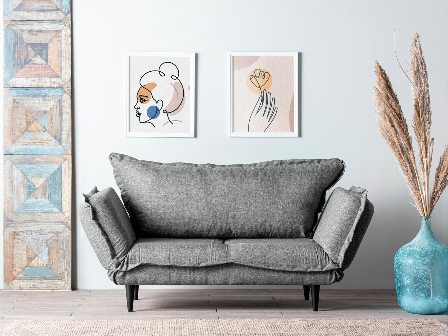 Sofá Altadena 264 (Gris)