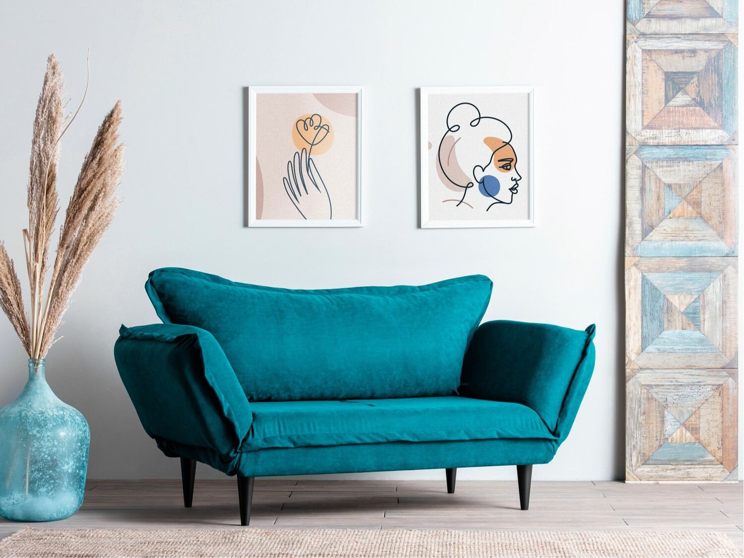 Sofá Altadena 264 (Turquesa)