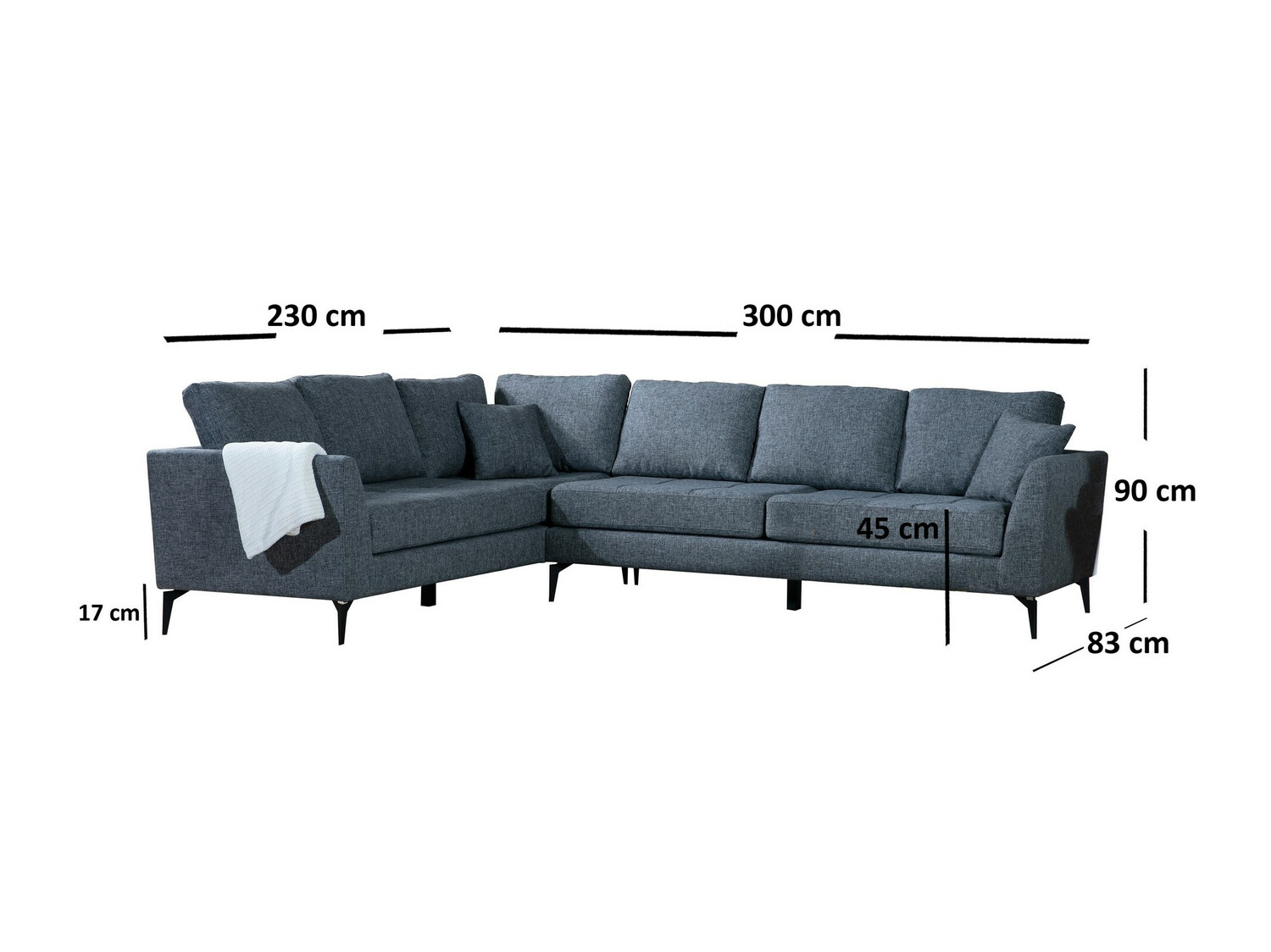 Sofá rinconero Altadena 266 (Izquierda)