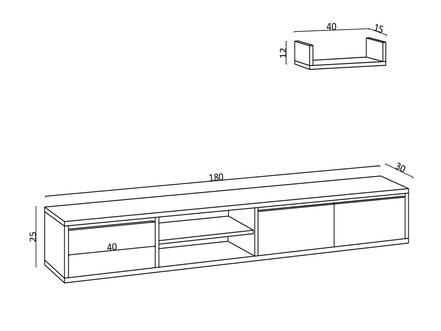 Mueble TV Kailua 825