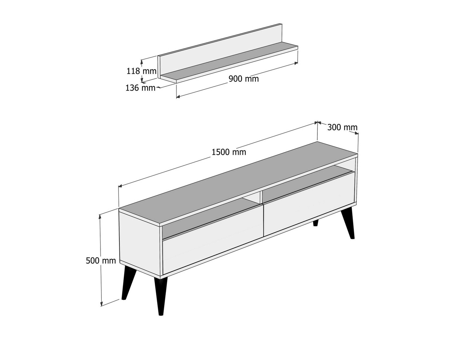 Conjunto de salón Kailua 860