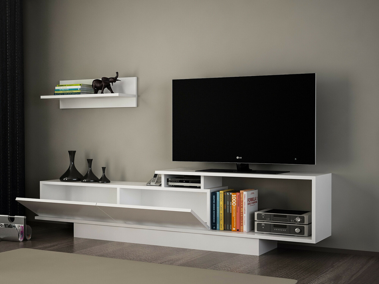 Mueble TV Kailua 849 (Blanco)