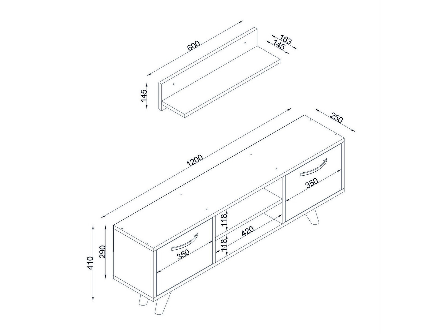 Mueble TV Kailua 851